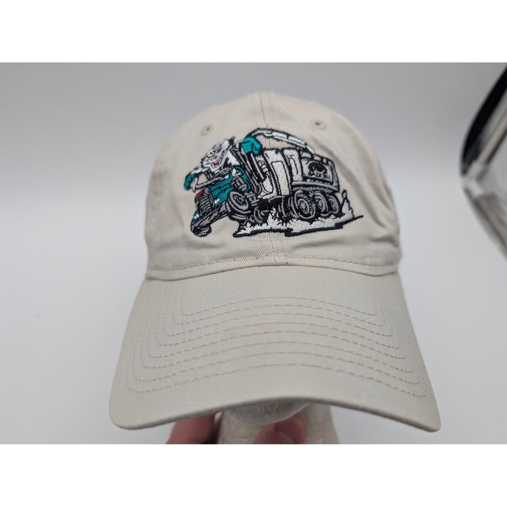 New Era 9TWENTY Badger Tree Truck US Flag Khaki Adjustable Strapback Hat Mens OS